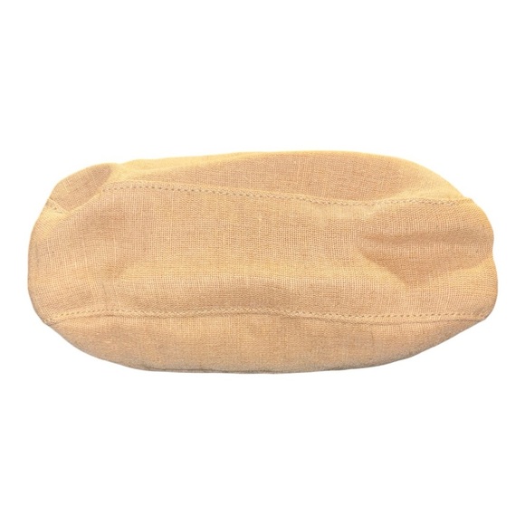 Myra Calen Canvas, Burlap & Leather Market Crossbody Bag w/detachable strap B 17 - Picture 5 of 8